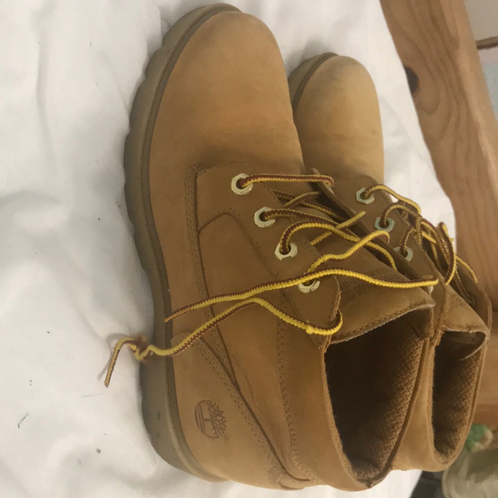 Lightly Used Authentic Waterproof Timberlands. - image 1
